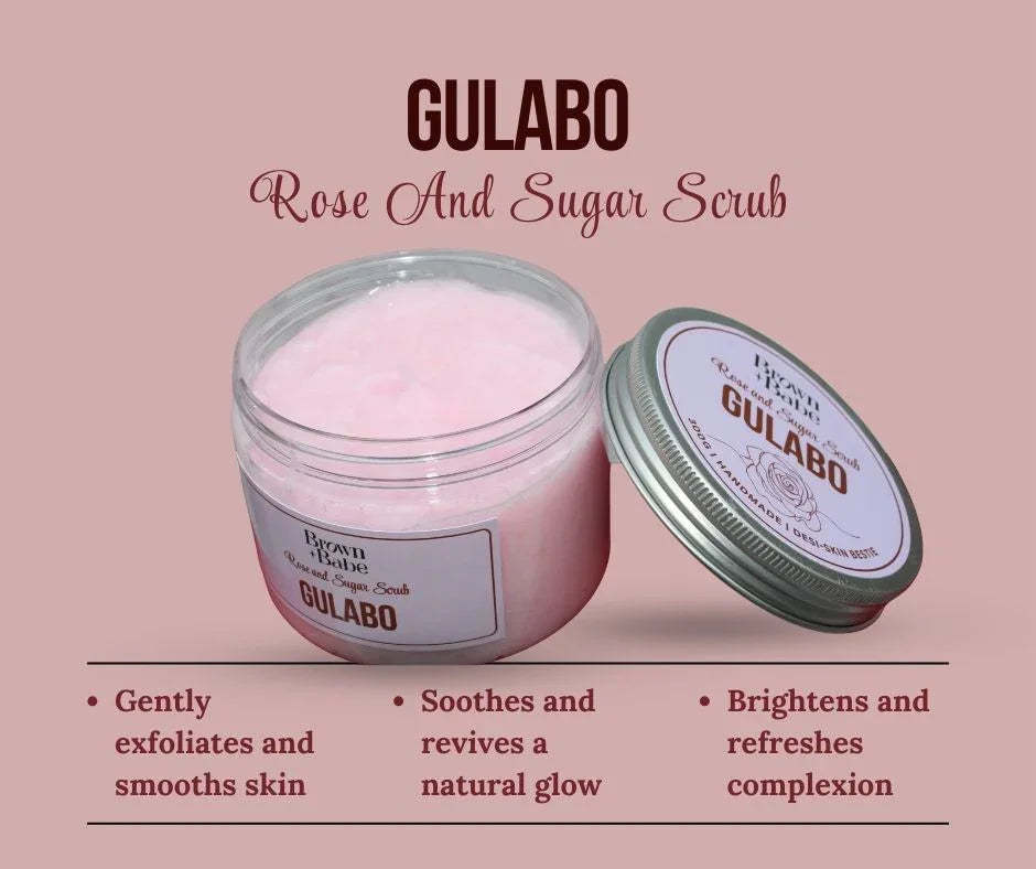 Rose and Sugar Scrub